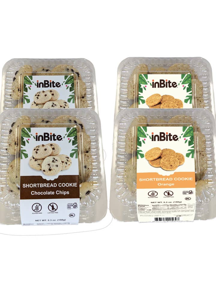 Shortbread Cookie: Variety Pack - 6 oz (12 Pack) for wholesale by Inbite