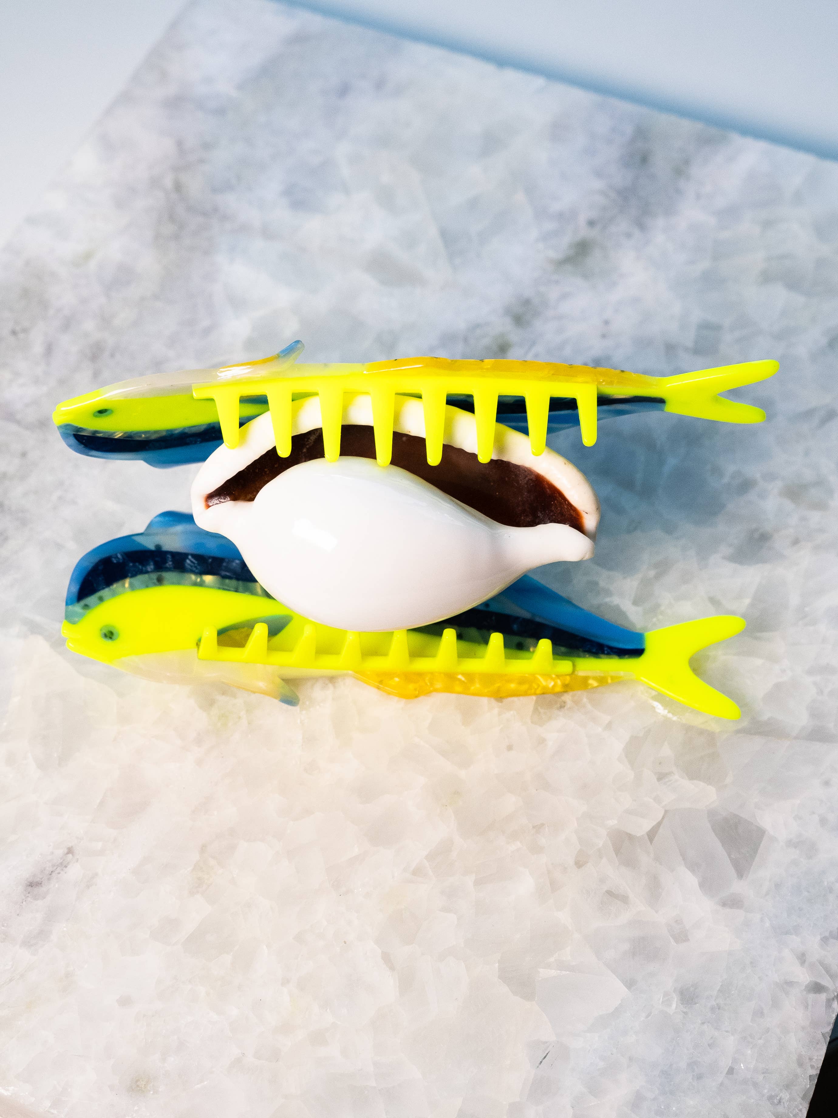 Haven – Großhandel Haarclip – Damen – Umweltfreundlicher Mahi Mahi Haarclip2