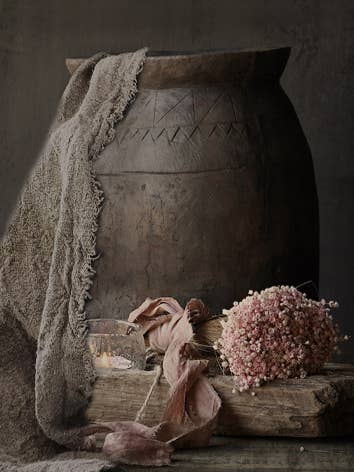 Affiche de jardin L18 : Rose et shabby pour la vente par Nino-Art