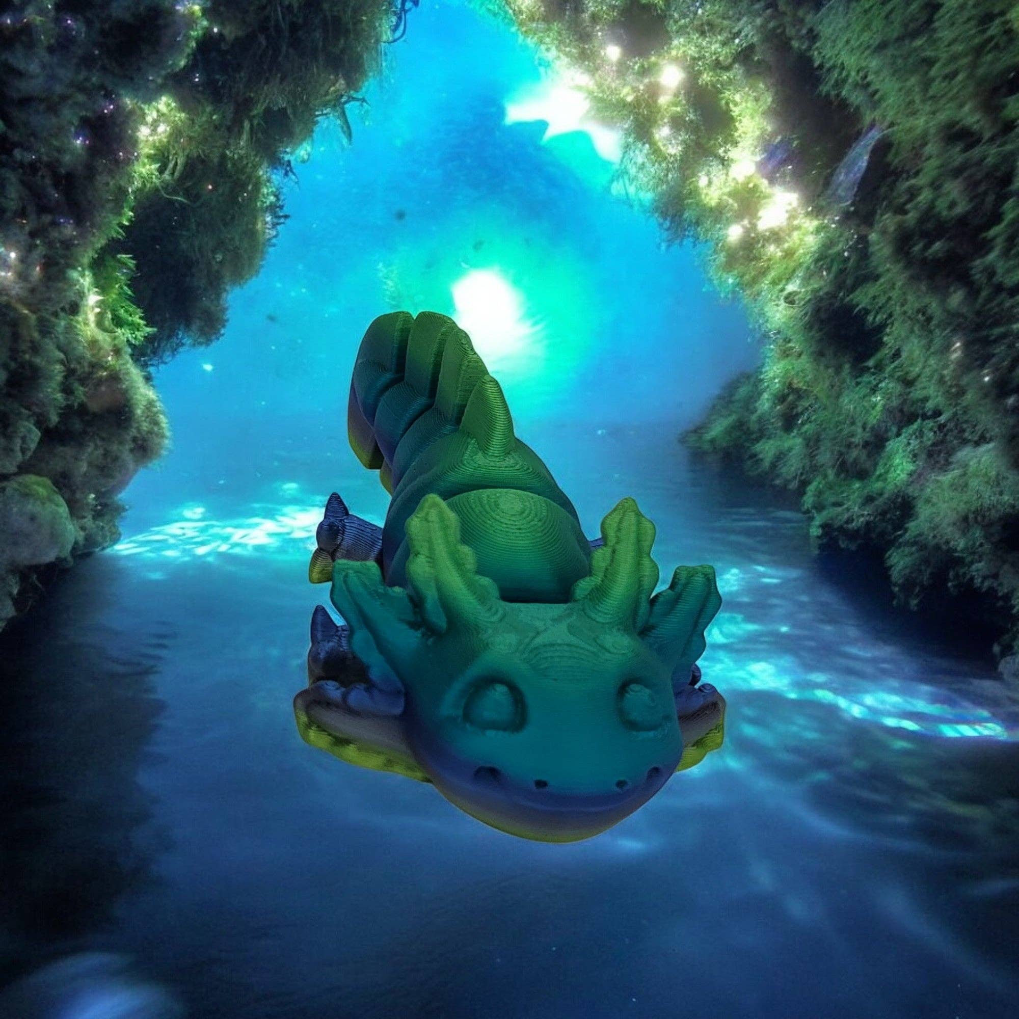 Fantasy Pets - Wholesale Decorative Figurine - Waddle Axolotl5