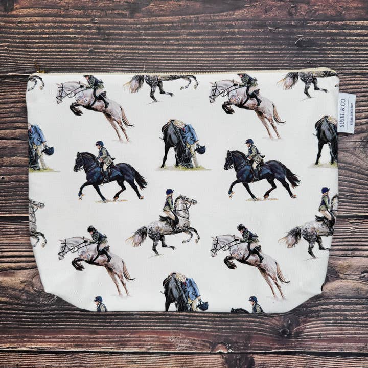 Pony Club - Wash Bag for wholesale by Susel & Co