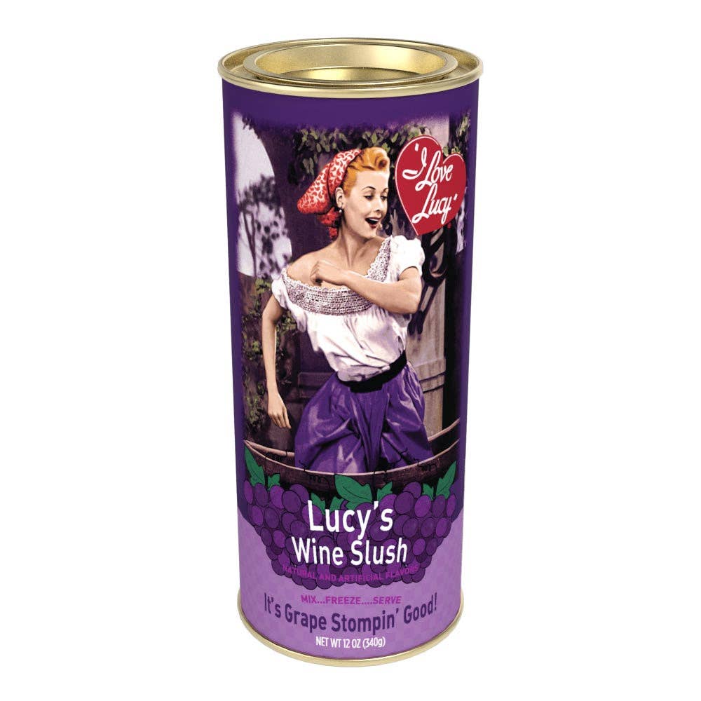 McSteven's - Wholesale Cocktail Mix/Syrup - I Love Lucy's© Grape Wine Slush (12oz Tins)12