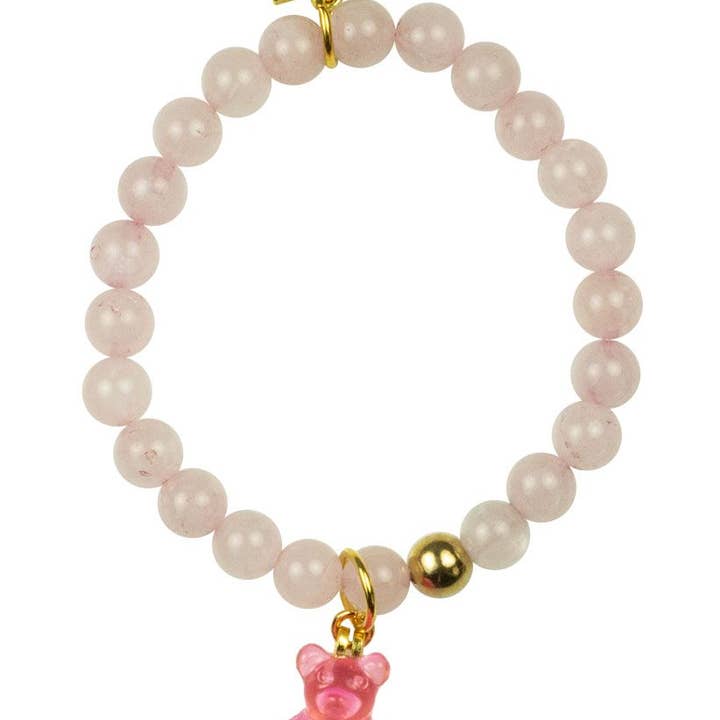 Little Miss Zoe - Vendita all'ingrosso Bracciale con perline - Bambini - Yummy Bear - Braccialetto per bambini con pietre preziose5