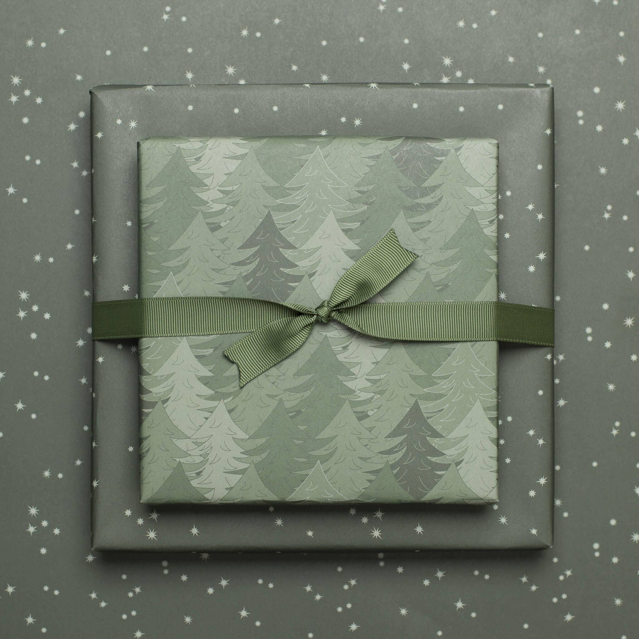 My Pretty Circus - Wholesale Ribbon - Gift Wrapping - Olive green gift ribbon for Christmas, birthday, decoration6