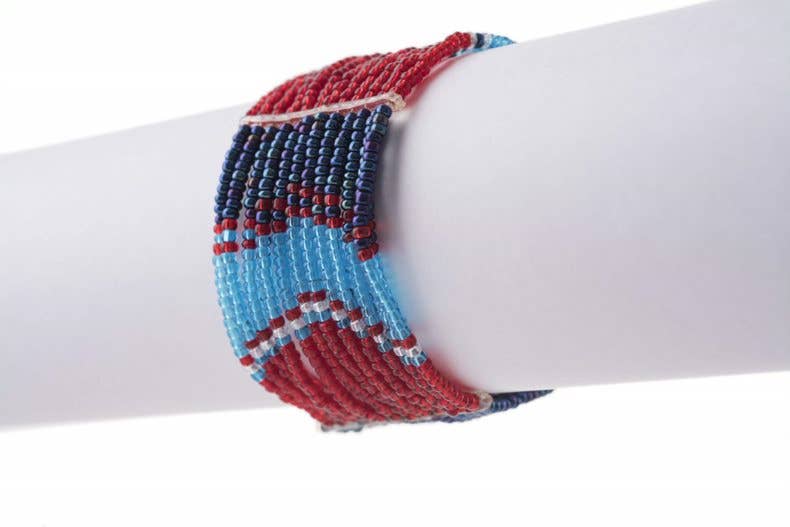 BeadWORKS - Wholesale Beaded Bracelet - Elastic Bracelet (12-Strand)5