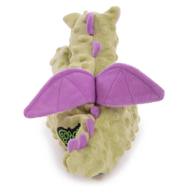 Pet Palette Distribution - Wholesale Pet Plush Toy - Dog - goDog Dragons Squeaky Plush Dog Toy Large