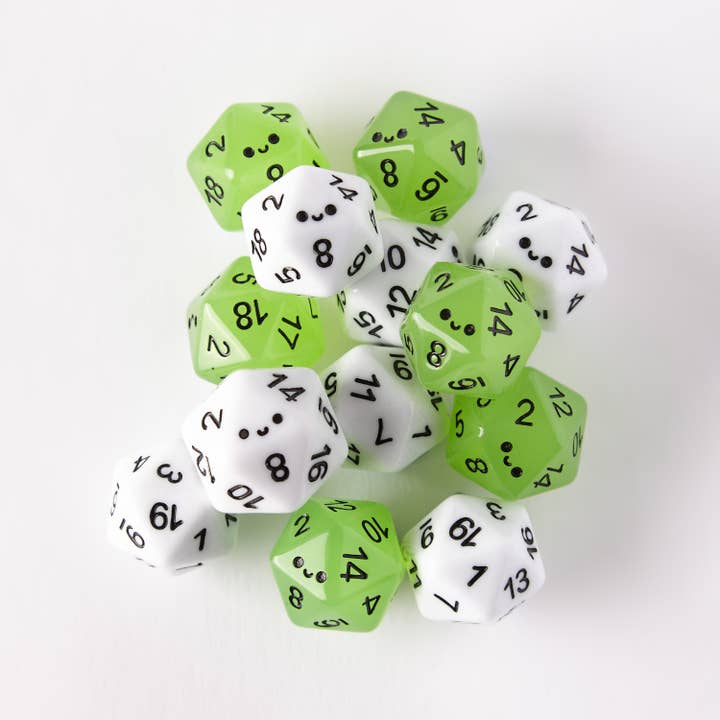 Higglebees – wholesale Dice – Happy D20 Dice5