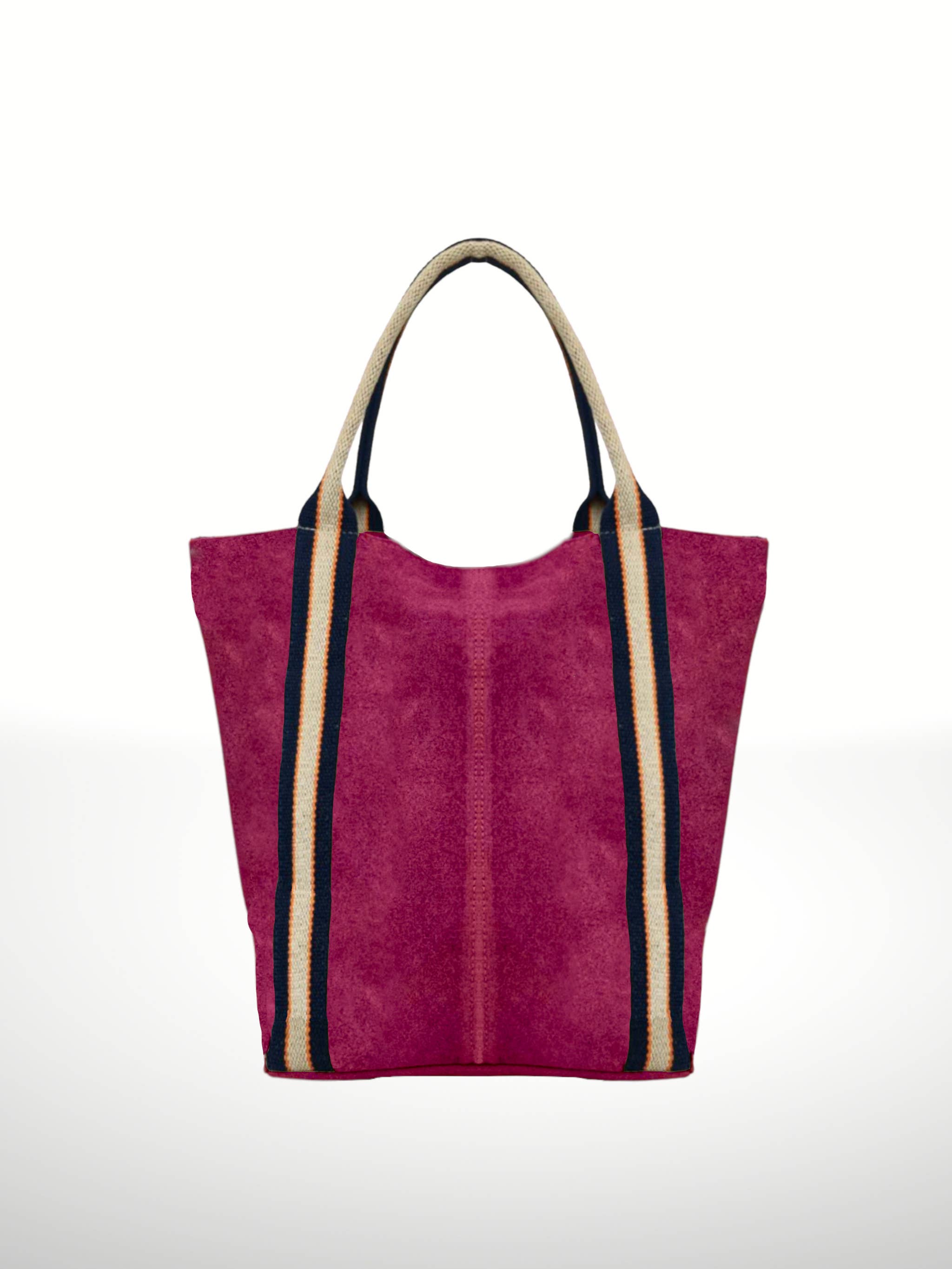 ITALIAN'S LEATHER - Wholesale Tote Bag - Women's - Melody Suede Leather Tote Bag 2218909