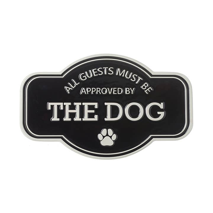 Metal The Dog Sign for wholesale by Heaven Sends