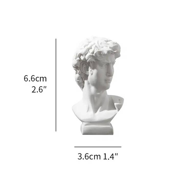 Magnifique Hearts - Wholesale Decorative Figurine - Miniature Greek Busts - Intricately Carved