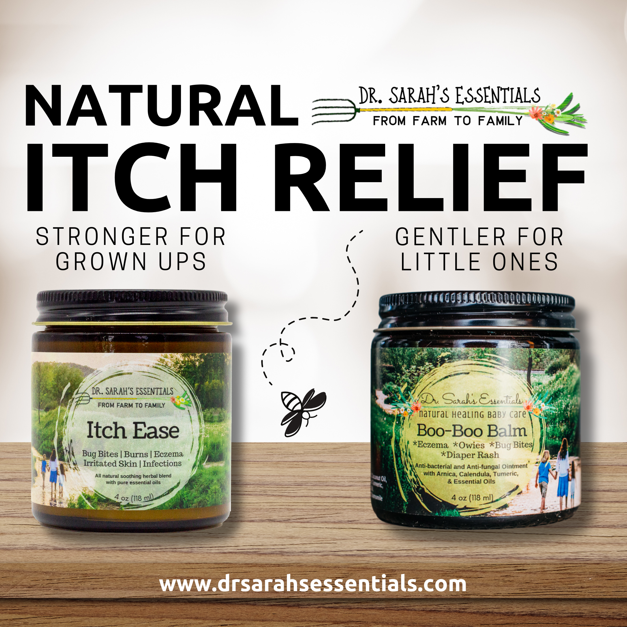 Dr. Sarah's Essentials LLC - Wholesale Healing Salve/Balm/Cream - Boo-Boo Balm2