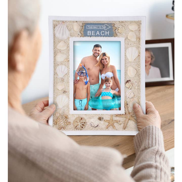 Cota Global - Wholesale Picture frame - Nautical - Oceanic Sea Turtle Photo Box Frame 5X73