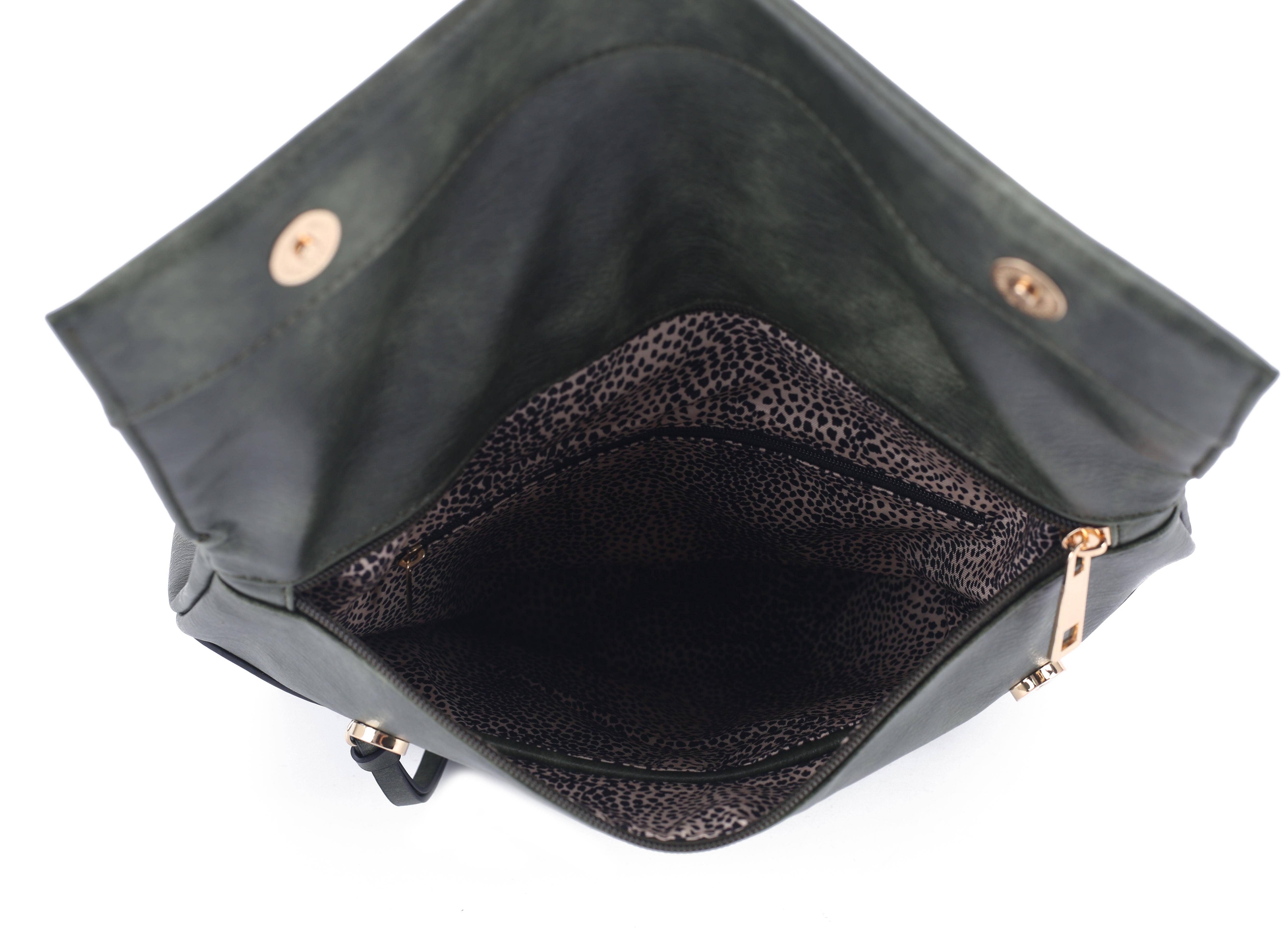 KAYLA+AVA – Großhandel Rucksack – Damen – HELENA Rucksack mit gewebter Klappe6