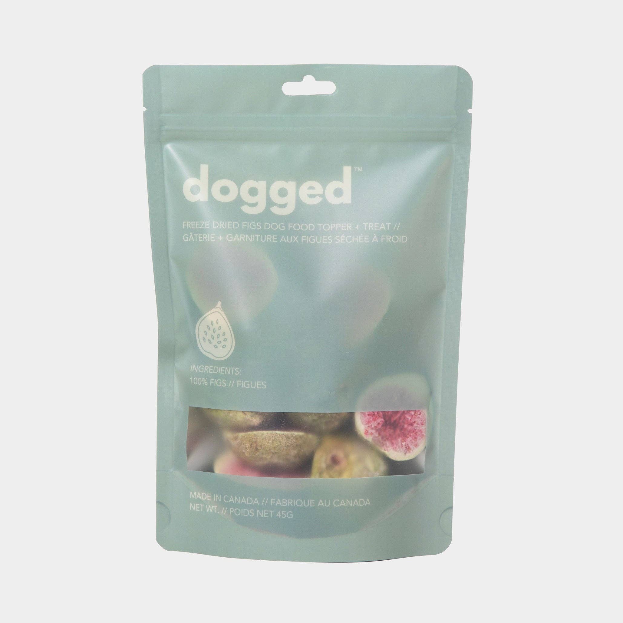 dogged - Wholesale Pet Treats - Dog - freeze dried fig topper0