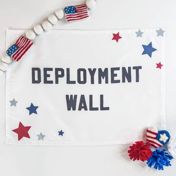 Hunny Prints – wholesale Banderoll - Barn och baby – Deployment Wall Banner