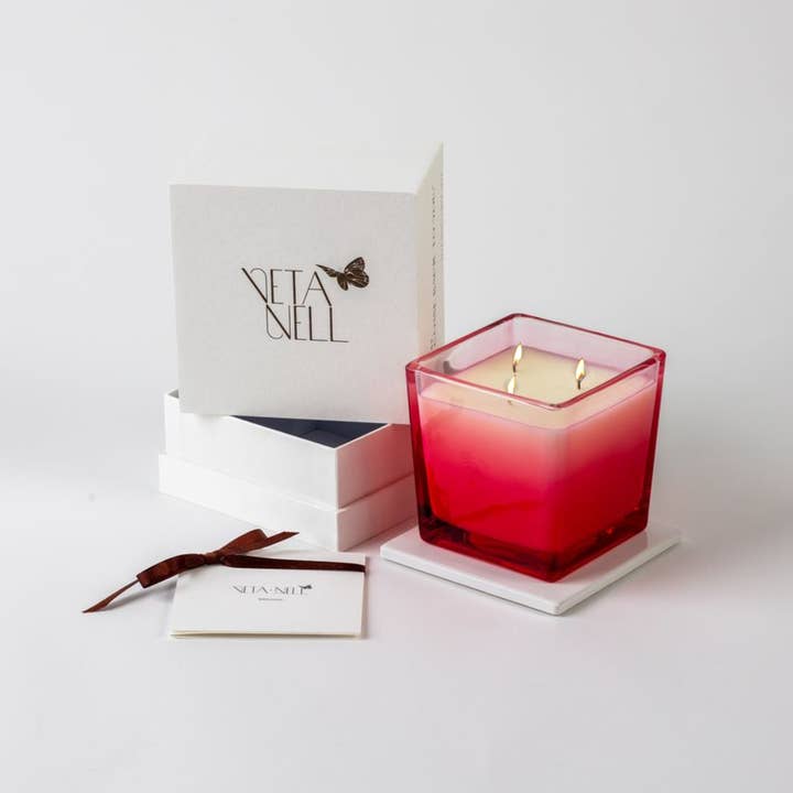 Veta Nell - Wholesale Jar/Filled Candle - BLOOM NO. 7 Candle | Lux Box | Coco Wax | Essential Oils1