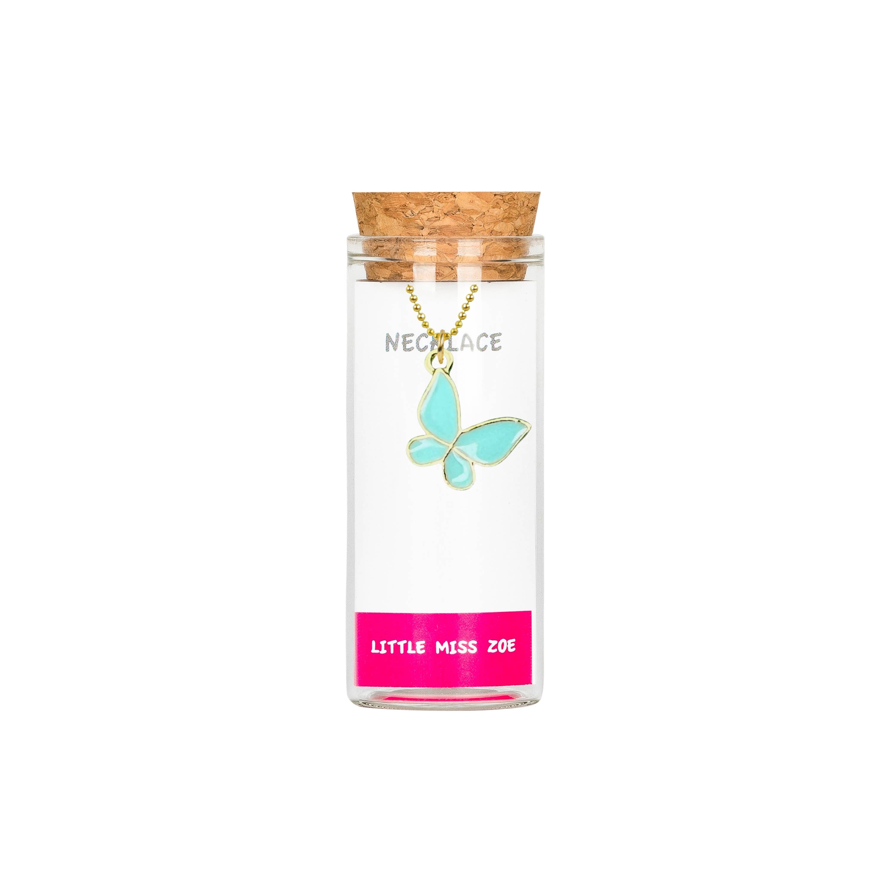 Little Miss Zoe - Wholesale Kids Necklace - Kids - Kids Charm Necklace in a glass bottle11