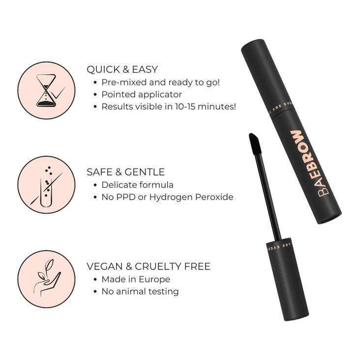 INSTANT TINT! Eyebrow Tint in BROWN for wholesale on Faire1