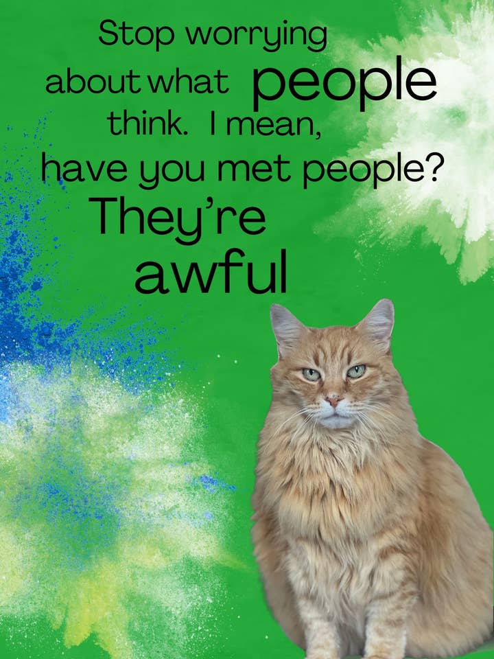 People are Awful - Cat for wholesale by purrPETuallove