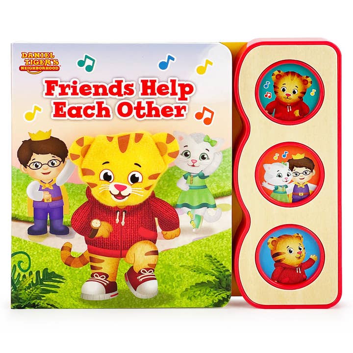 Cottage Door Press - Wholesale Book - Kids - Daniel Tiger Friends Help Each Other Puppet Sound Book