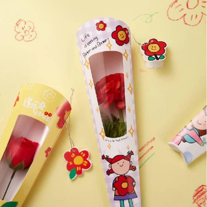 Q&C Distribution - Wholesale DIY Craft Kit - Kids - DIY Craft Kit Craft Toy Craft Paper Flowers (3+)3