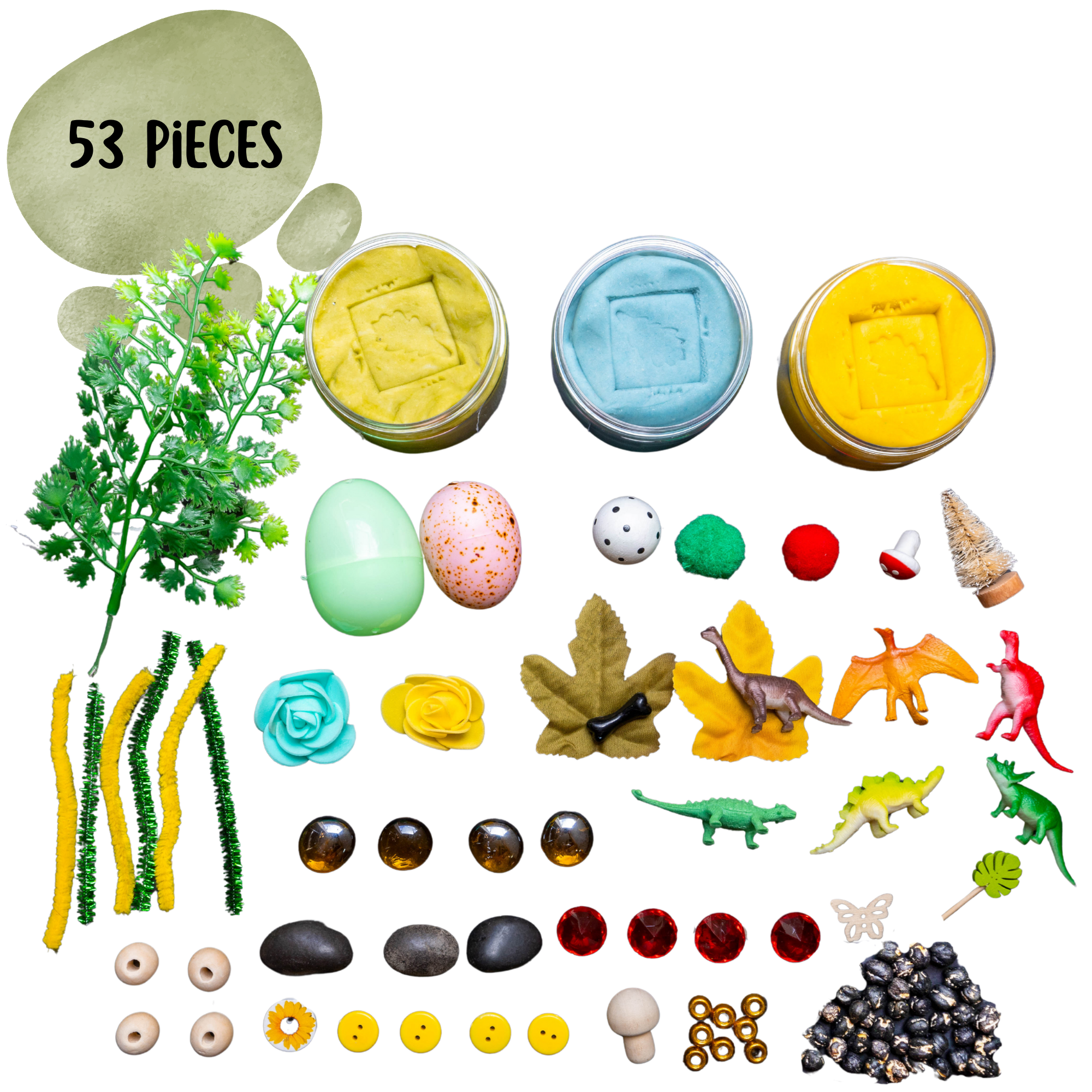 Kid To Kid Corner - Wholesale Putty/Slime - Kids - Dinosaur Play Dough Kit, Playdough Sensory Kit, Sensory Play1