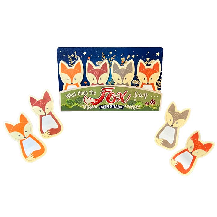 Streamline – wholesale Bookmark – Sweetie Fox Memo Tabs