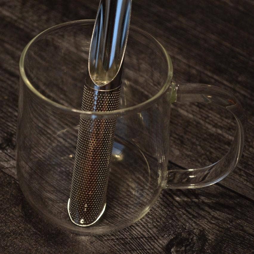 Trishnna Tea – wholesale Tesil/Infuser – Silverinfuser för te med glidmekanism1
