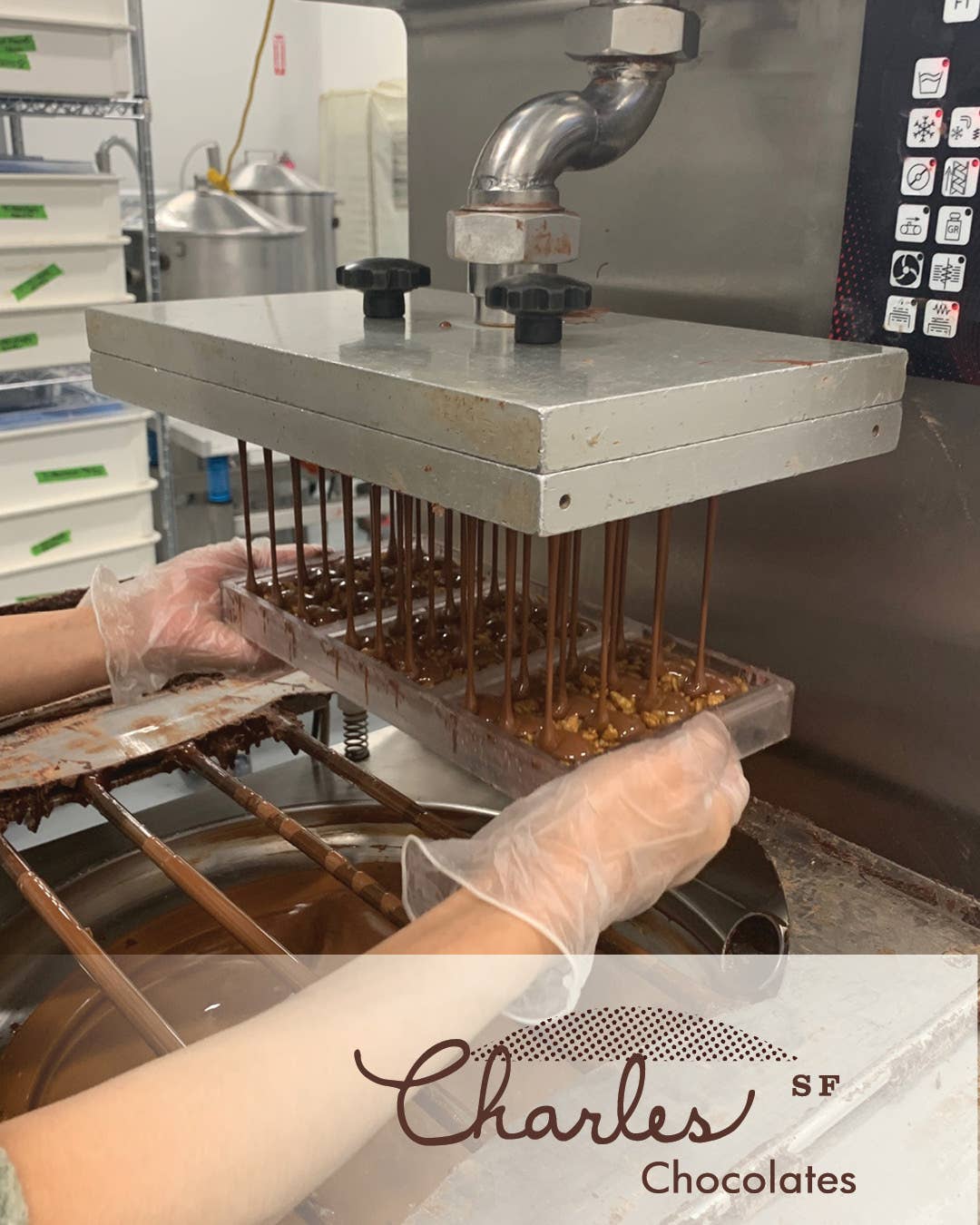 Charles Chocolates - Vente Barre chocolatée - Mini bar à café au caramel, 1,4 oz2