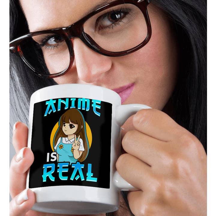 3dRose - Wholesale Coffee Mug - 3dRose, Anime is Real Manga Otaku Kawaii Comic, Mug9