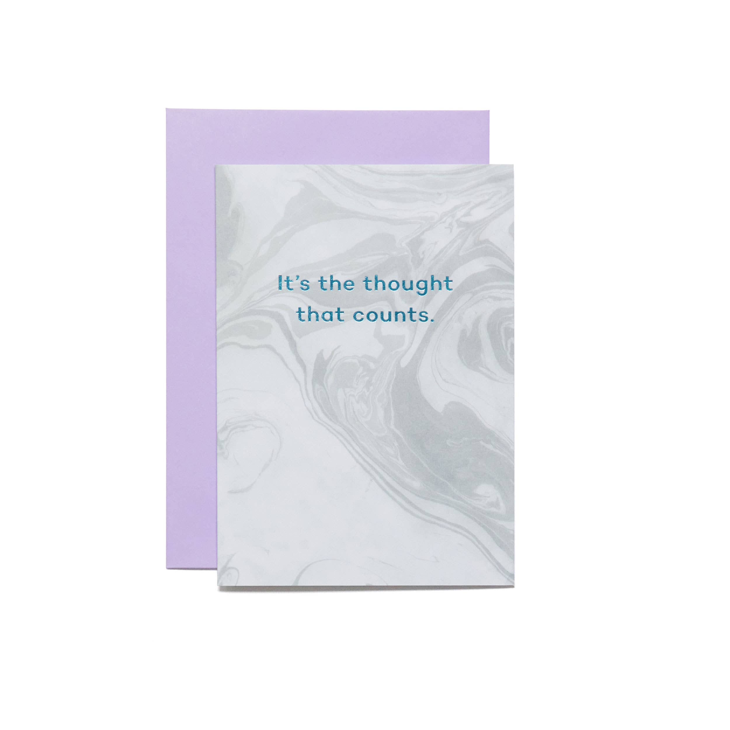 Mean Mail - Vente Cartes d'anniversaire - It's the Thought That Counts. carte d'anniversaire