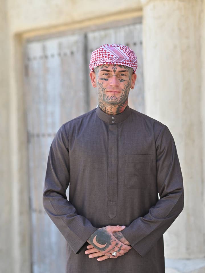 Herr Mocka Cashmere Wool Saudi Thobe för wholesale av MY LITTLE JUBBA