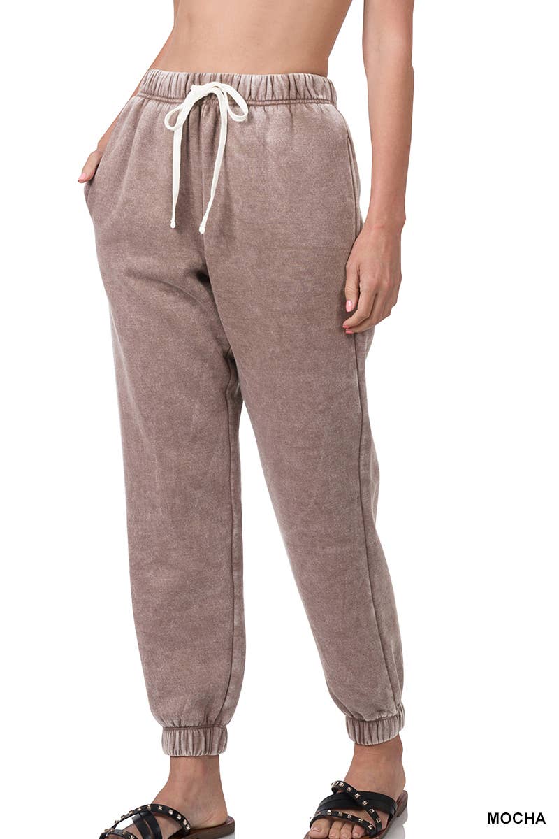 42POPS - Wholesale Lounge Sweatpants/Joggers - Women's - "..Wash Fleece Sweatpants With Pockets13