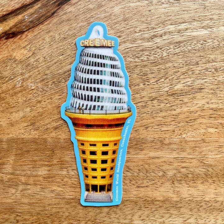 Creemee World Headquarters glass klistermärke för wholesale av Colossal Sanders