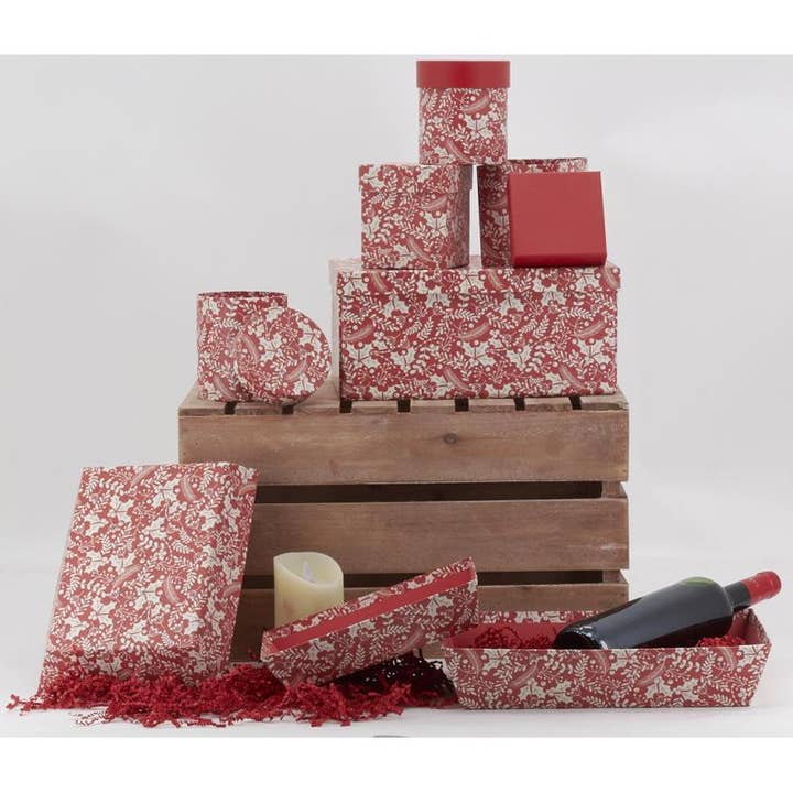 Aubry Gaspard - Wholesale Decorative Box - Cardboard Boxes - Holly1