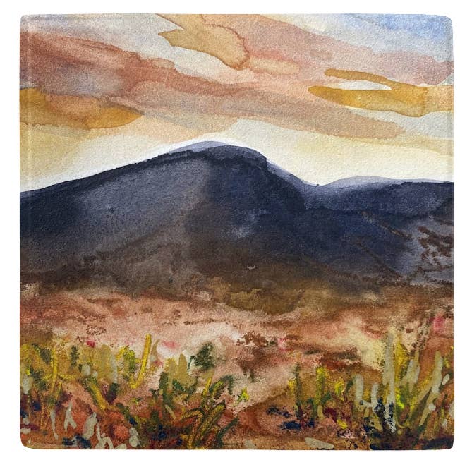 Magneti in metallo Desert Sunset per la vendita all'ingrosso da parte di Gena Destri