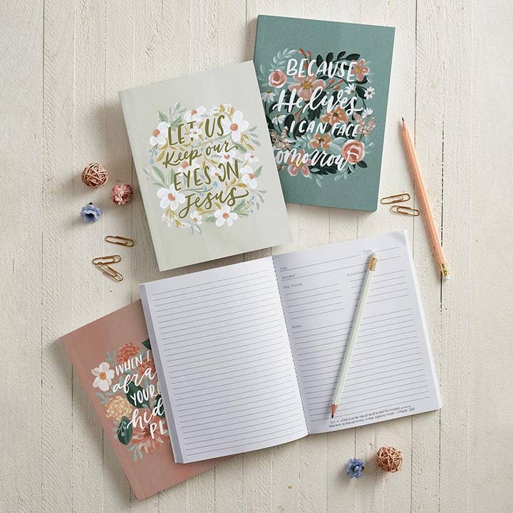 Faithworks by Creative Brands - Wholesale Notepad - Speaker Notes - Let Us Keep Our Eyes on Jesus3