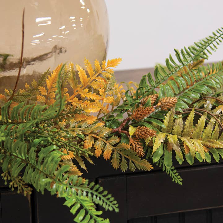 Saybrook Lane – Engroshandel Guirlande – Efterårsvådområde Bregne & Hvedekrans - 1,2 m.2