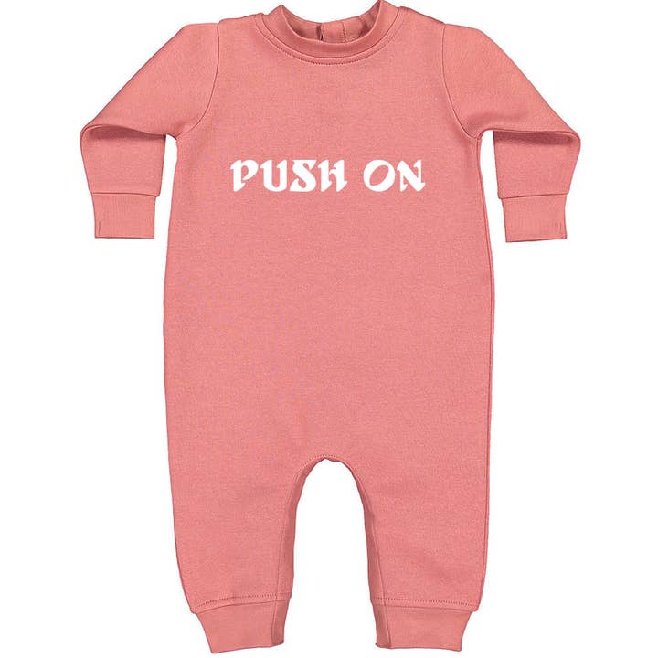 Expression Tees - Wholesale Hoodie - Kids - Push On Tush Push Toddler Hoodie Or Infant Fleece Romper7