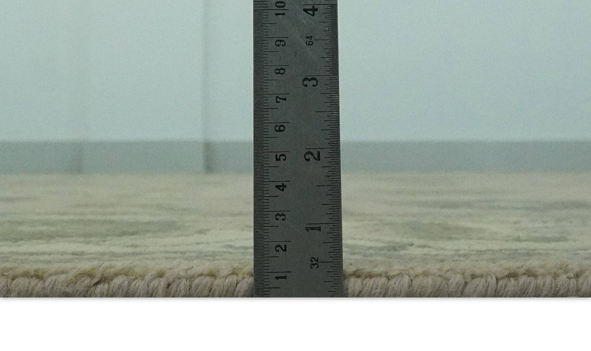 The Rug Decor, Inc. – wholesale Matta – Skräddarsydd beige och grön handknuten traditionell orientalisk Oushak-matta i ull8