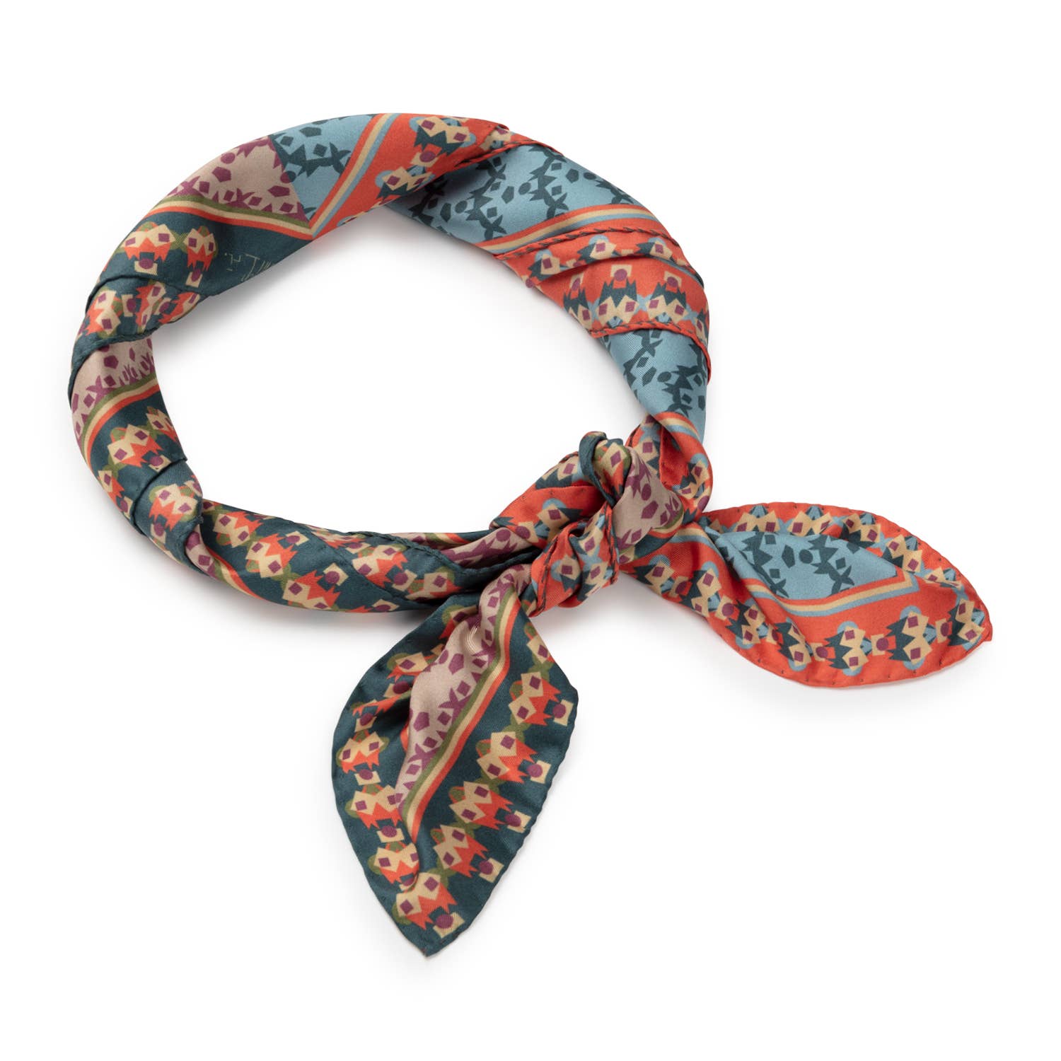 Johny Dar - Vendita all'ingrosso Sciarpa - Donna - Foulard di seta con stampa originale Johny Dar2