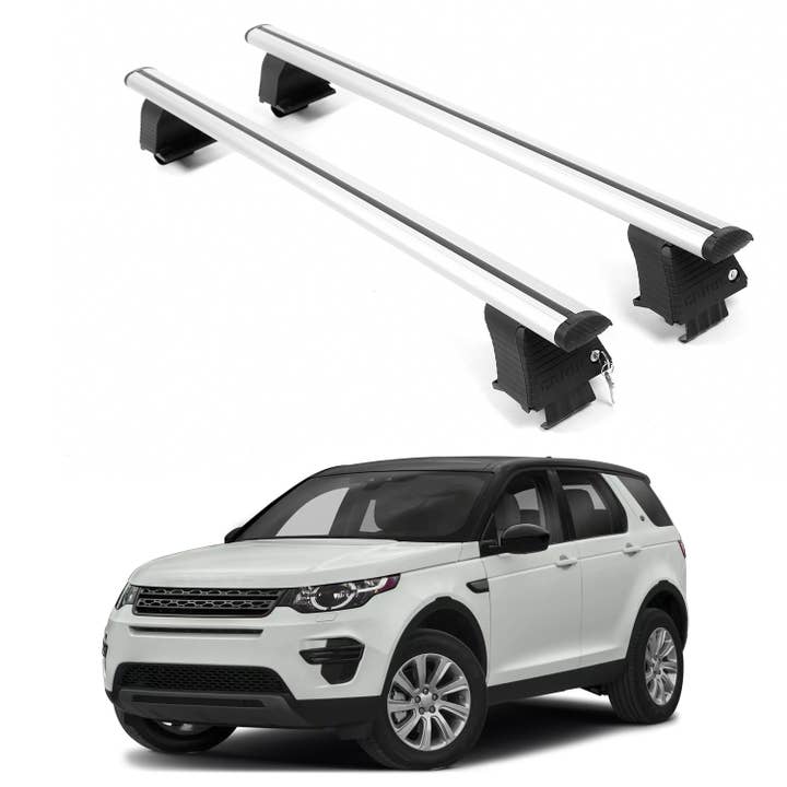 ERKUL Roof Rack Crossbars For LAND ROVER DISCOVERY SPORT 2015-2026 Naked Roof Aluminum Silver for wholesale by Erkul Auto USA