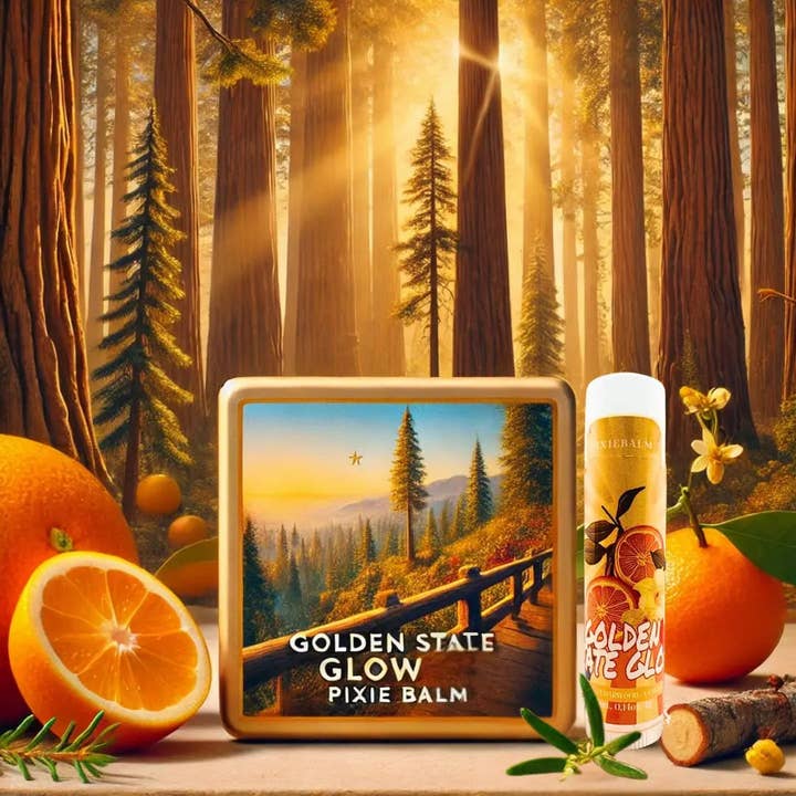 PixieBalm™ - Golden State Glow for wholesale by Pixie Parcel