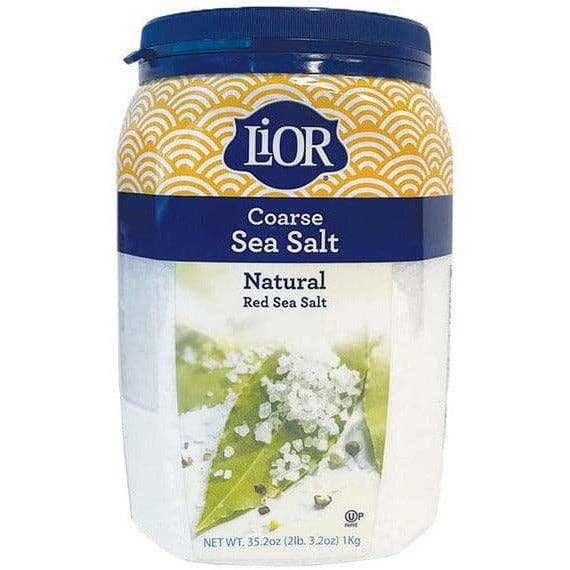 Galil Brands - Wholesale Salt - Coarse Sea Salt | Chefs Jar | 35.2 oz | LiOR