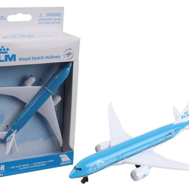 RT2384 KLM Einzelflugzeug von Daron Toys für den Großhandel von Daron Worldwide Trading