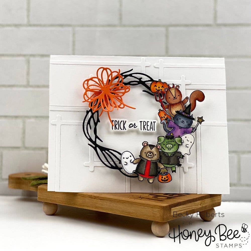 Honey Bee Stamps – Engroshandel DIY-hobbysæt – Grapevine Krans - Honey Cuts - Uafhængige Dies2
