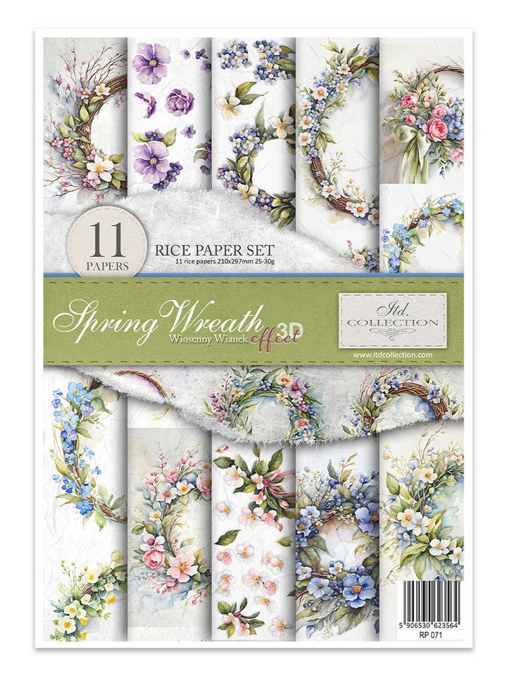 RP071 - Ensemble Créatif Papier de Riz pour la vente par Decoricepaper