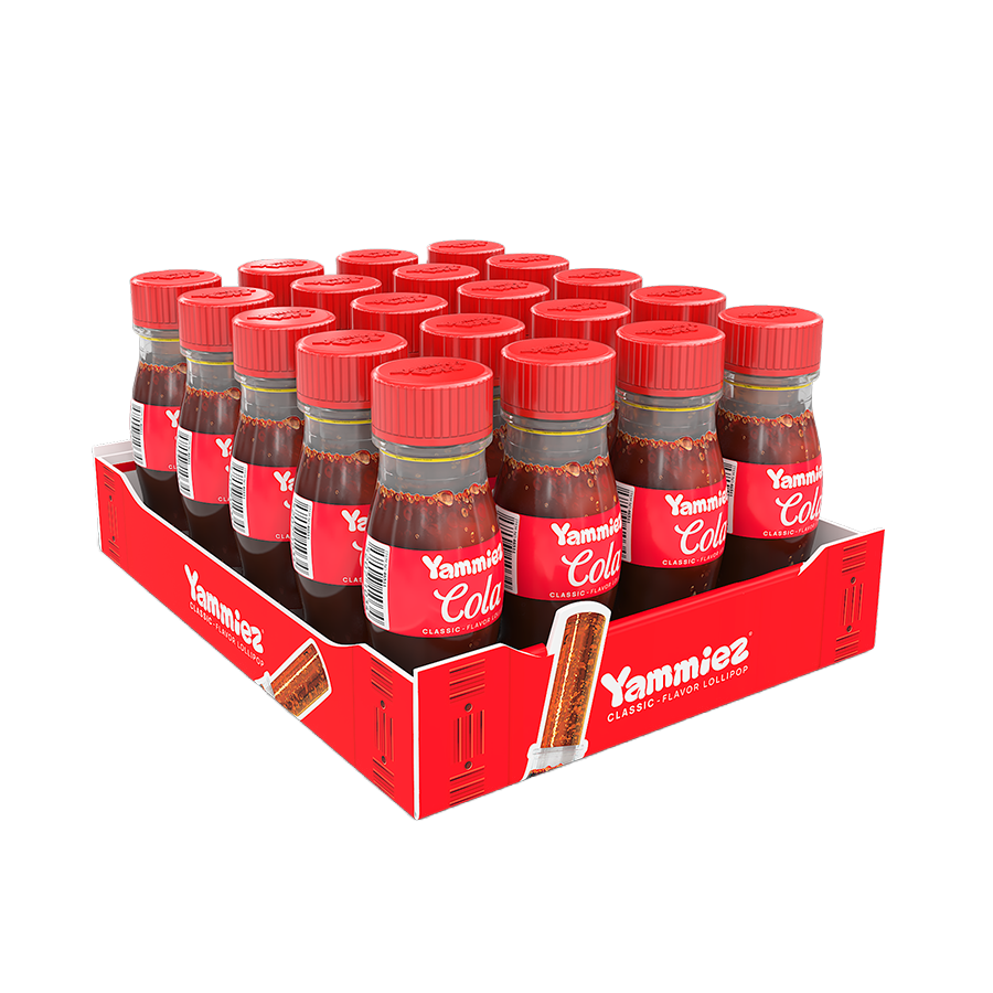 Candycat - Wholesale Lollipop - Relkon – Push Pop Lollipops - Cola - 15g1