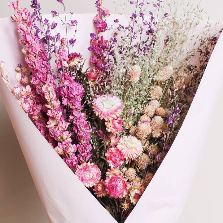 Idlewild Floral Co. - Wholesale Dried/Pressed Flowers - Spring Field Full Bouquet