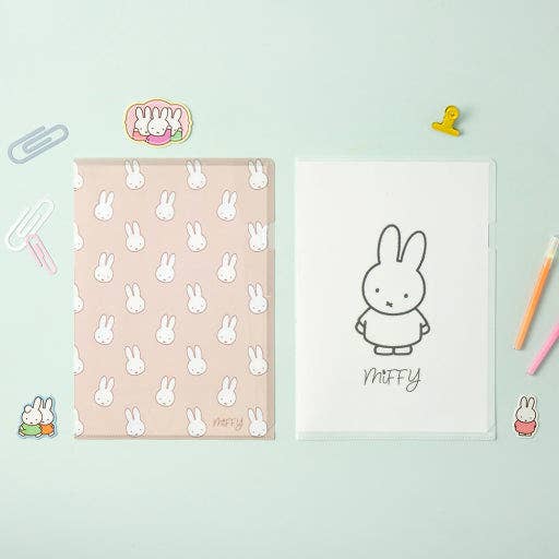 K-Wonderland - Vente Classeurs - Dossier Transparent A4 Miffy Papeterie Fantaisie3